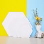 Factory price Custom Irregular Cotton Hexagon Stretched Panels Blank Stretched Canvas for Oil Painting