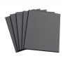 Wholesale 280/380g Cotton Blank Black Artist Painting Stretched Canvas Panels with Pine Wood Frame