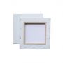Advanced Small size cute 380g cotton 20x20cm stretched canvas blank painting canvas