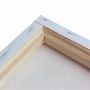 Hot sale wholesale high quality stretched canvas with 380g 100% cotton mini blank painting canvas