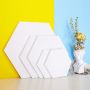Factory price Custom Irregular Cotton Hexagon Stretched Panels Blank Stretched Canvas for Oil Painting