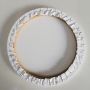 Trend 2021 Custom Size Blank Pure Cotton Artist Round Oil Acrylic Painting Stretched Canvas with Frame