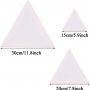 2021 New Blank 280g Cotton Custom Shape Mini Round Oval Triangle Shaped Stretched Canvas with Frame