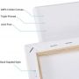 Hot selling panel custom printed stretched canvas with low price