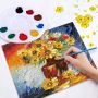Wholesale 280g Cotton Blank Canvas Panels for Painting Custom Size Canvas Drawing Board