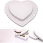 Wholesale Cotton Heart-shaped Mini Stretched Canvas Set Customized Framed Painting Stretched Canvas