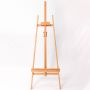 Wholesale high quality simple art triangle floor sketch easel wood display easel