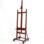 Hot selling customized wooden with wheels for convenient storage artist studio easel