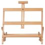 Wholesale high quality handicraft wood art small desktop painting easel for kids