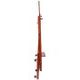 Factory direct sale beech wood floor art studio easel with wheels