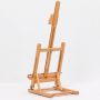 Promotional high quality beech wood painting tabletop easel for student easel