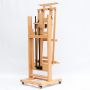 High quality creative H frame professional artist studio easel with wheels