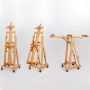 High quality artist master painting studio easel with wheels