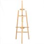 High quality wood multi-functional outdoor sketch oil painting easel shopping mall display easel