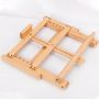 High quality tabletop wooden portable tabletop easel with adjustable Angle for kids