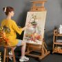 Factory direct sales professional master easel multifunctional beech wood easel