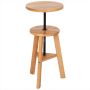 Wooden round adjustable easel painting stool special painting stool