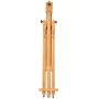 High quality wooden portable easel for outdoor tripod art painting easel