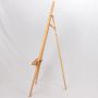 Factory custom production tripod standing floor wooden easel folding easel