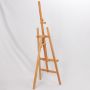 Factory custom standing tripod artist easel Natural beech wood easel painting easel