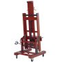 Multifunctional wooden professional floor large easel art students special wooden lifting easel