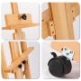 Folding easel scaffolding oil painting sketch sketching easel can be raised and lowered back