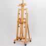 High quality H Frame Studio easel with convenient storage tray and adjustable working Angle