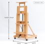 High quality adjustable Angle artist master professional painting easel