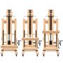 Multi-functional solid wood professional large easel art students special wooden lifting easel