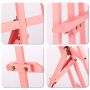 Factory direct pink girl triangle easel, can be used as advertising display easel