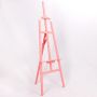 Factory direct pink girl triangle easel, can be used as advertising display easel