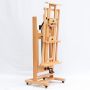 High quality double rocker wooden art easel professional artist master wood painting studio easel