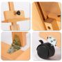 Movable beech wood easel, studio dedicated display easel