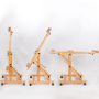 High quality large easel can be placed flat or vertical, studio dedicated art display easel