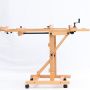 Factory custom large wooden easel with adjustable height suitable for adults