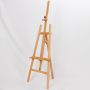 Three-legged stand-up display easel, floor easel for beginners