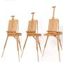 French Easel Artist Wooden Paint easel box Portable Folding Display Easel
