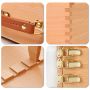 Three drawer wooden easel box desktop easel easy to carry