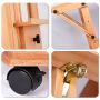 Factory custom production folding drawer style easel suitable for all types of painting