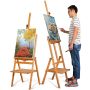 Manufacturers custom multi - color folding storage art easel wooden easel