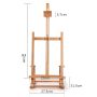 High quality mini desktop Easel Wooden easel for children's painting