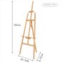 Factory custom selling triangle easel advertising real estate multi-functional display easel