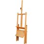 Manufacturers custom multi - color folding storage art easel wooden easel