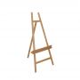 Wholesale Free Sample 122*21*61cm Best Quality Wood Painting Lyre Easel For Children