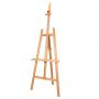 Amazon hot beech wood material large painting wooden art stand easel