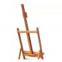 Painting drawing wooden drawer type design easel set with locker
