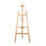 Factory direct sales_150cm red beech wood easel_solid wood wooden sketch_art easel_advertising display stand