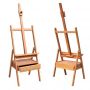Professional French painting easel Adjustable easel painting Durable french box easel