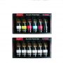 High quality 75ml plastic hose waterproof wall painting acrylic paint 30 colors optional set
