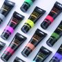Factory customized 75ml acrylic paint children graffiti paint 30 colors optional set plastic hose waterproof wall painting